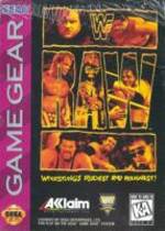 WWF Raw (import USA) en boîte - Game Gear