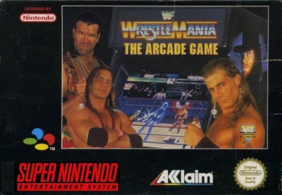 WWF Wrestlemania : The Arcade Game  - Super Nintendo