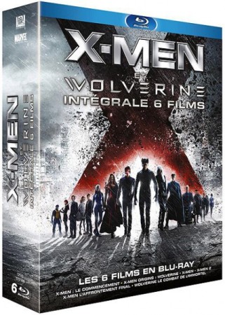 X-Men et Wolverine : Intégrale 6 films  - BluRay