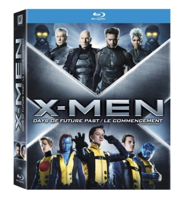 X-Men le commencement + days of future past - BluRay
