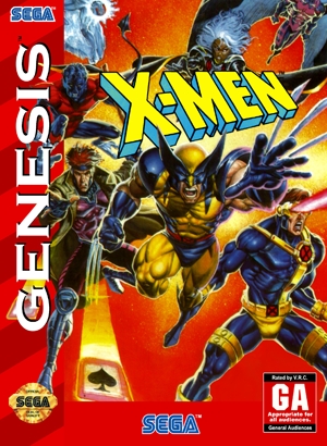 X-Men (import USA) - Megadrive