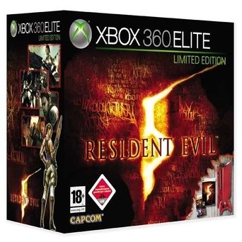 Console Xbox 360 Elite Rouge (120Go) - Edition Limitée Resident Evil 5 - Xbox 360