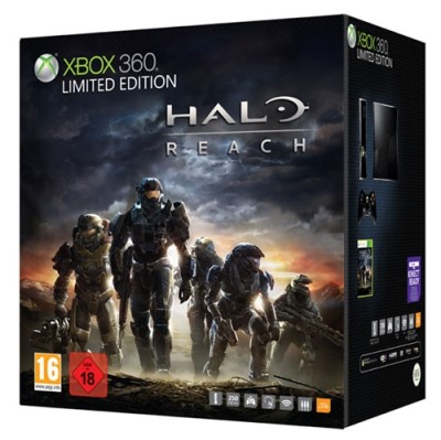 Console Xbox 360 Elite (250 Go) - Edition limitée Halo Reach - Xbox 360