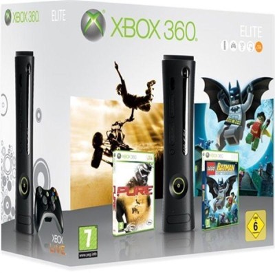 Console Xbox 360 (4 Go) avec Pure et Lego Batman - Xbox 360