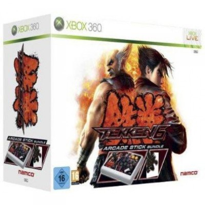 Tekken 6 et Stick Arcade en boîte - Xbox 360