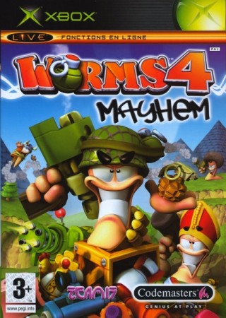 Worms 4 mayhem - Xbox