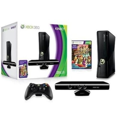 Console 250 Go et Kinect Adventures - Xbox 360