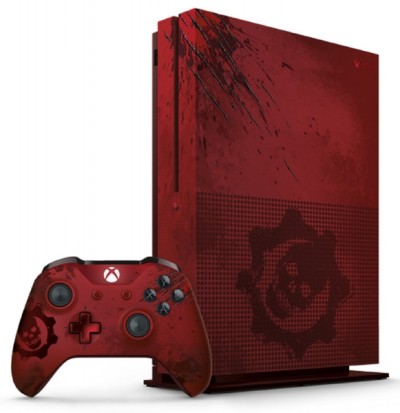 Console Xbox One S (2 To) - Edition Limitée Gears of War 4 (sans jeu) - Xbox One