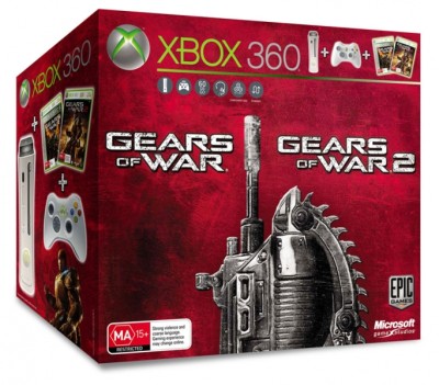 Console et Gears of War 1 & 2 - Xbox 360