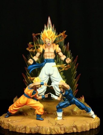 Diorama The Fusion Gogeta - Dragon Ball Super Saiyan  - Figurine