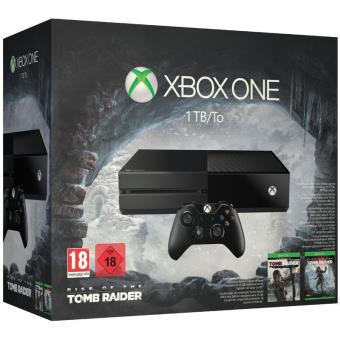Console Xbox One 1 To Rise of the Tomb Raider en boîte - Xbox One
