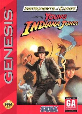 Instruments of Chaos starring Young Indiana Jones (import USA) - Megadrive