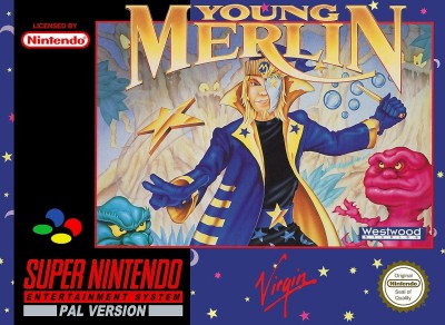Young Merlin en boite - Super Nintendo