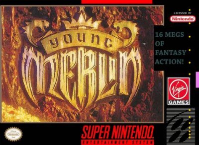 Young Merlin (import USA) en boîte - Super Nintendo