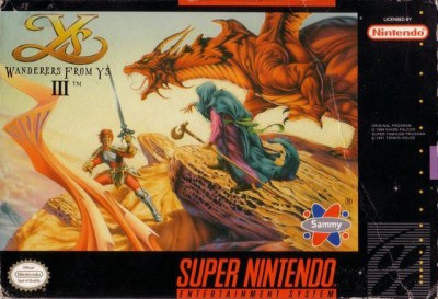 Ys III: Wanderers From Ys (Import USA) - Super Nintendo