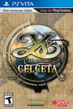 Ys Memories of Celceta - Silver Anniversary Edition (Import USA) - Playstation Vita