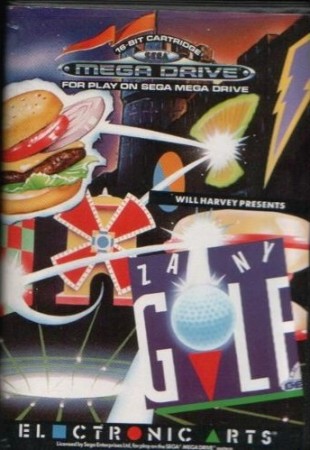 Zany Golf en boîte  - Megadrive