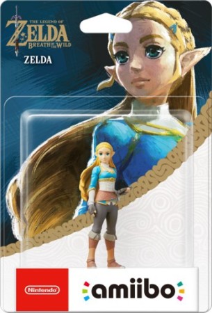 Amiibo Zelda Breath of the Wild - Zelda en boîte - Switch