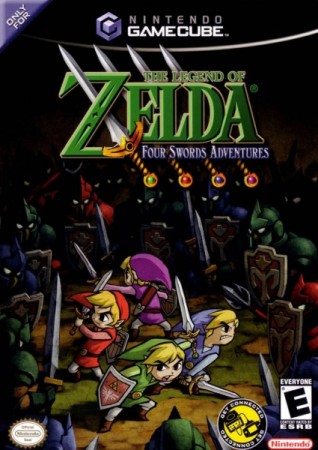 Zelda: Four Swords Adventures (import USA) - Jeu seul - GameCube