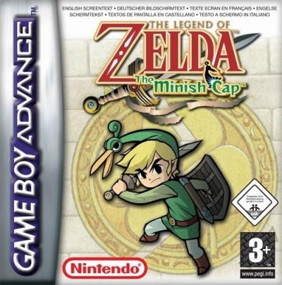 The Legend of Zelda : The Minish Cap en boîte - Game Boy Advance