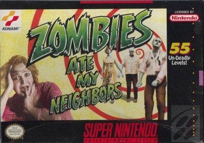 Zombies Ate My Neighbors (import USA) en boîte - Super Nintendo