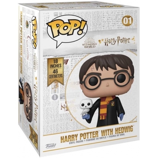 1 figurine funko pop harry potter harry potter supersized 18 box