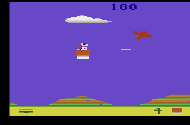 91571 Snoopy and the Red Baron (1983) (Atari, Nick 'Sandy Maiwald' Turner) (CX26111) 1464648977
