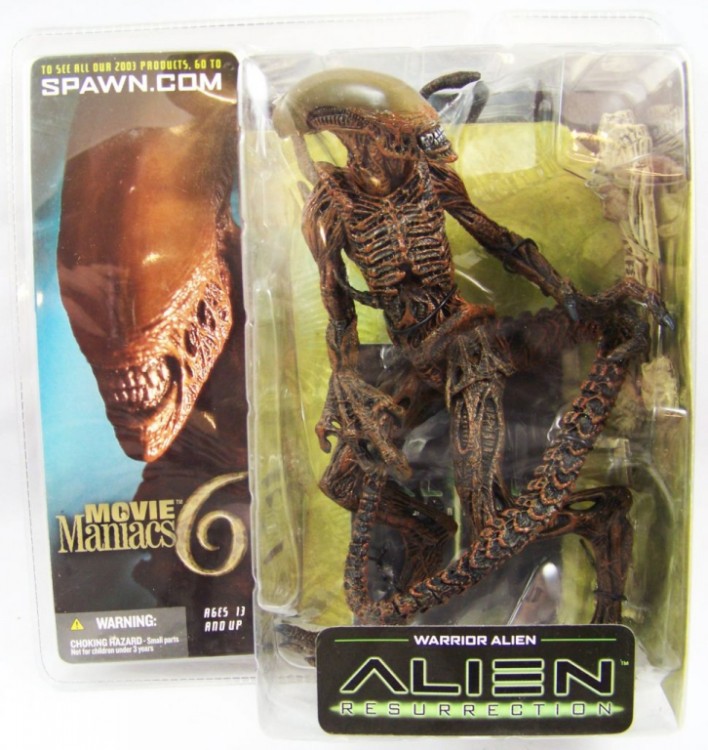 ALIEN RESURRECTION ALIEN WARRIOR MCFARLANE TOYS