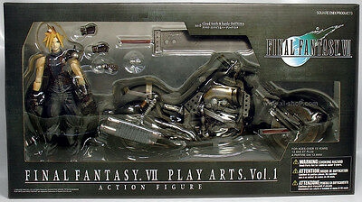 figure final fantasy cloud strife et hardy daytona moto 1
