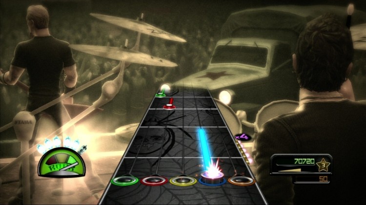 Guitar hero metallica screen2