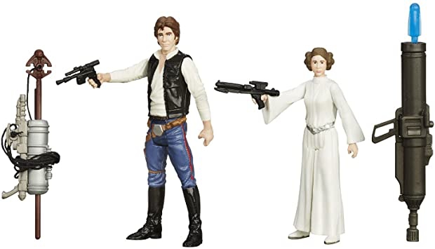 HAN SOLO PRINCESS LEIA HASBRO 1