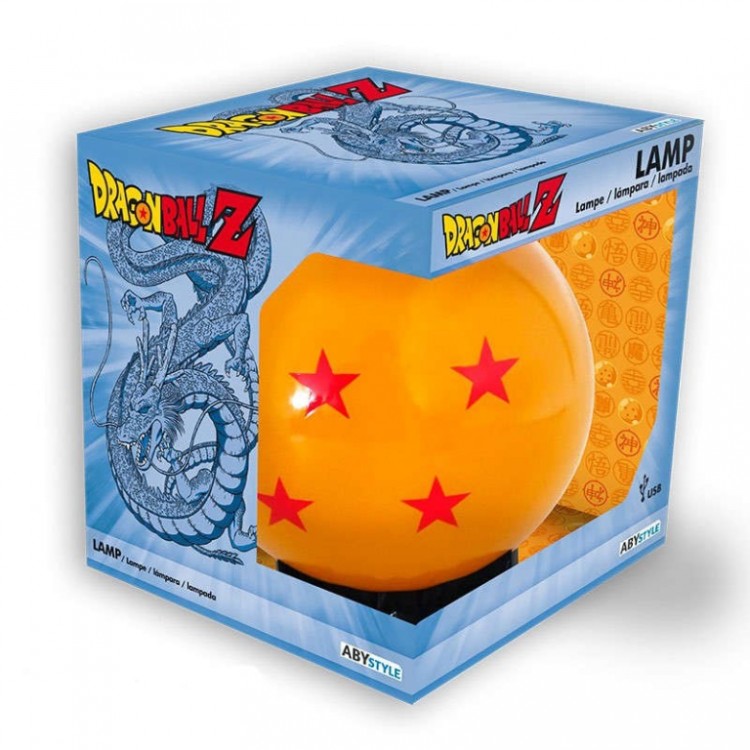 lampe led dragon ball z boule de cristal de goku