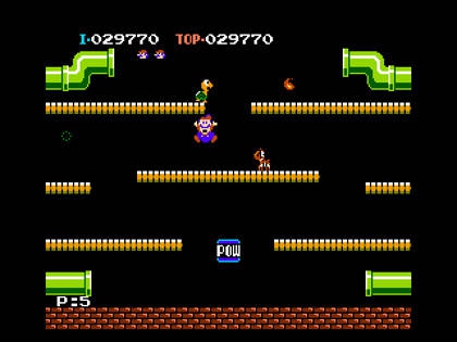 Mario Bros Classic series NES