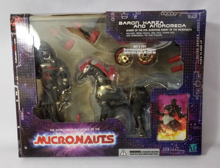MICRONAUTS BARON KARZA ET ANDROMEDA 2