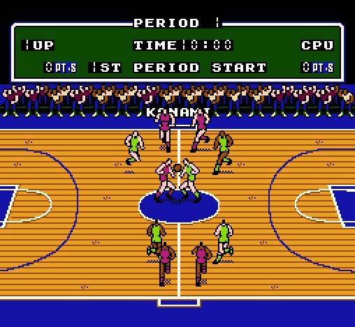 NES DOUBLE DRIBBLE 2