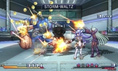 Project X zone screen2