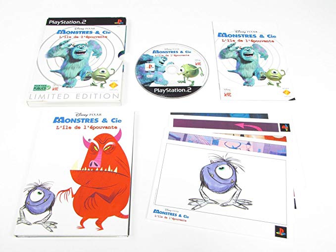 PS2 MONSTRES ET CIE ILE DE L EPOUVANTE EDITION LIMITEE 1