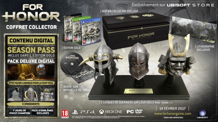 PS4 FOR HONOR coll