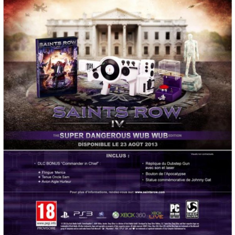 saints row 4 wub wub collector