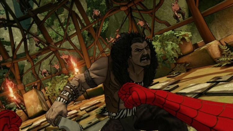 spiderman shattered screen3