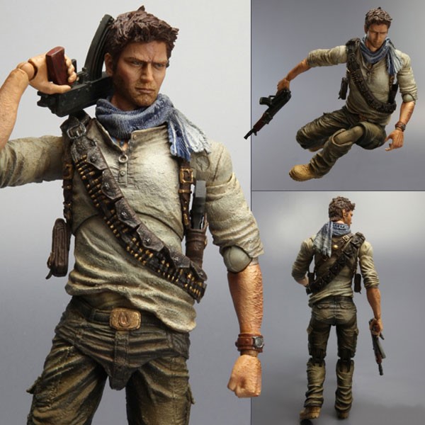 UNCHARTED 3 NATHAN DRAKE PLAY ARTS KAI 1