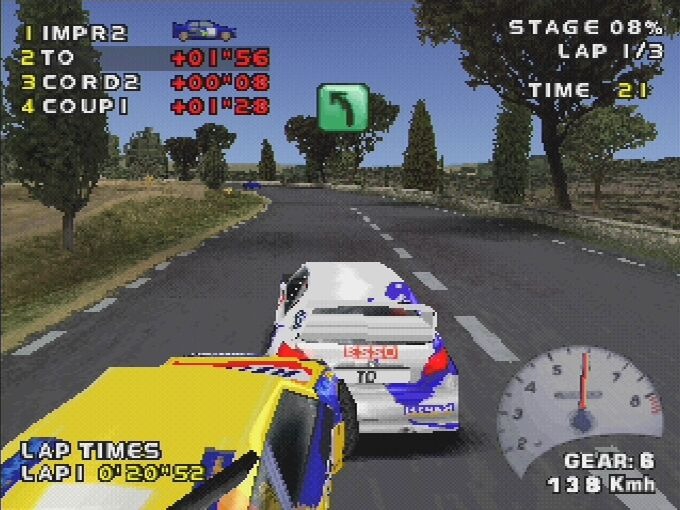 v rally 2 playstation ps1 007
