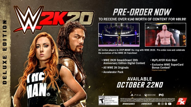 WWE 2K20 deluxe 1